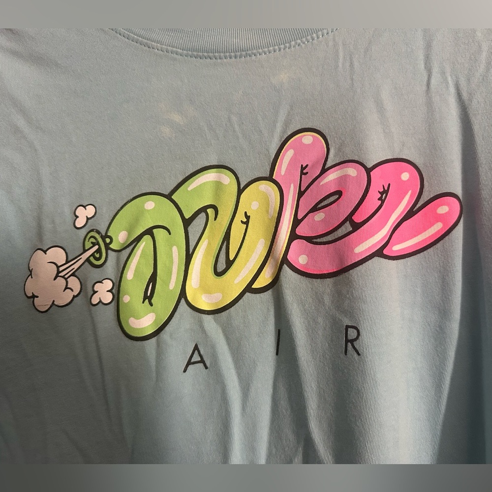 Nike Air Men’s M Light Blue T-Shirt